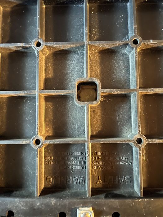 Fotele do łodzi wędkarskiej springfield 2 sztuki