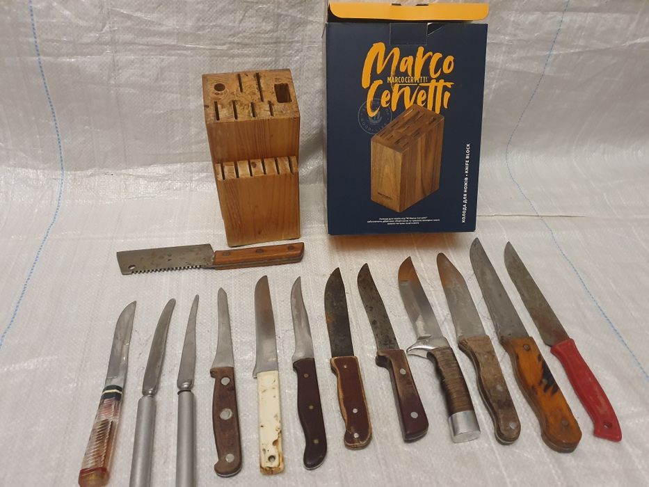 Деревянная подставка для ножей
Нож садовый
Цены уточнять