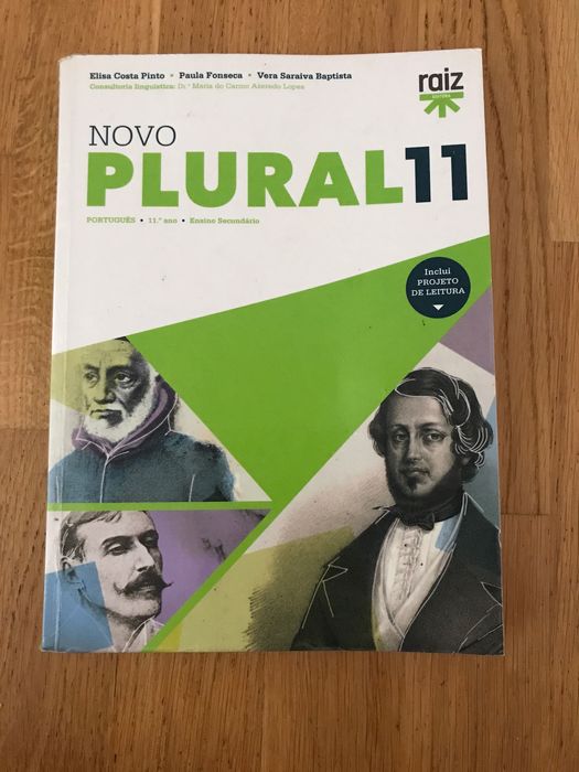 Livro escolar:  Novo Plural 11