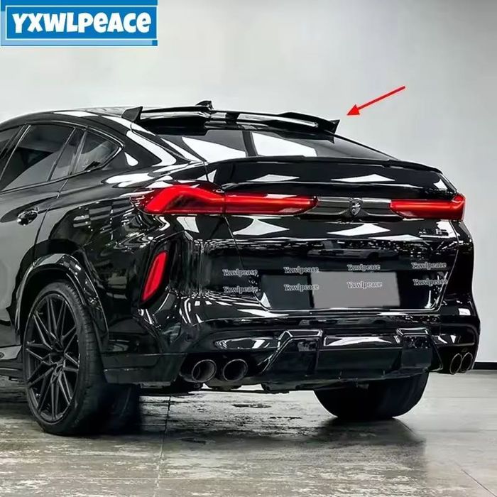 Спойлер BMW X6 G06 накладка на багажник ляду бленда козырек  стекло Х6