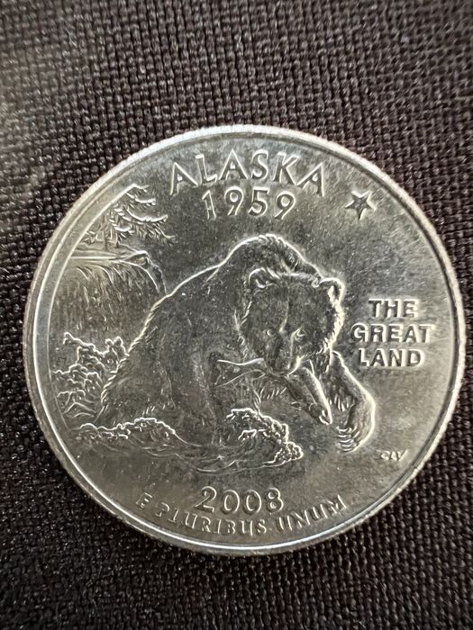 Lote moedas comemorativas Quarter Dollar