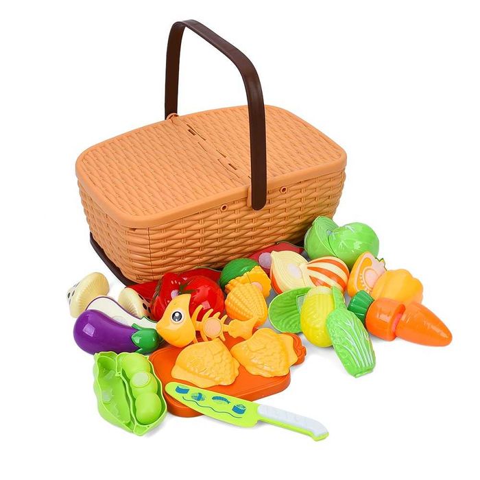 Іграшкові овочі. Набір "Продукти"