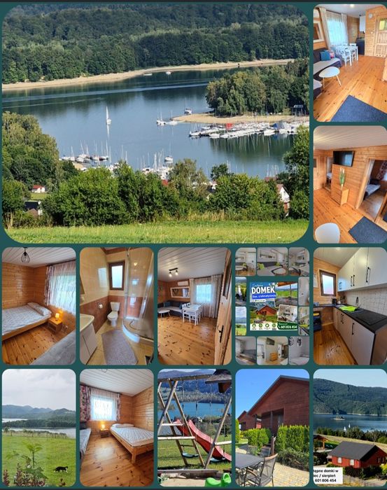 Z widokiem na J. Solińskie Domki/pokoje/apartament/Bieszczady-Polańczyk
