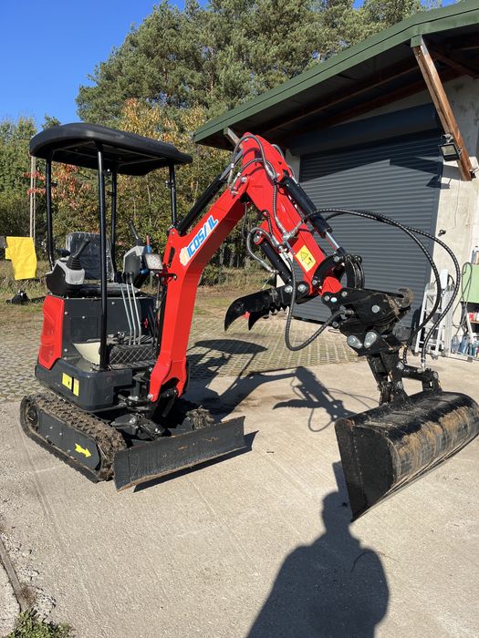 Minikoparka chinska Full Opcja  mini koparka jak kingway bobcat jcb