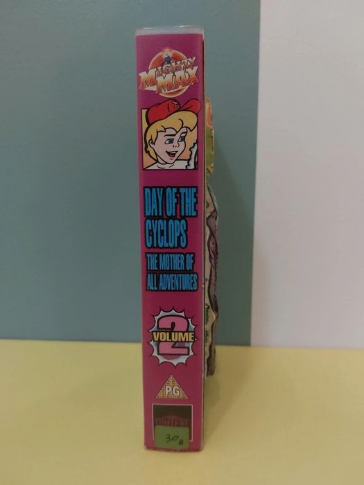Mighty Max vol. 2 VHS raro 90's colecionador