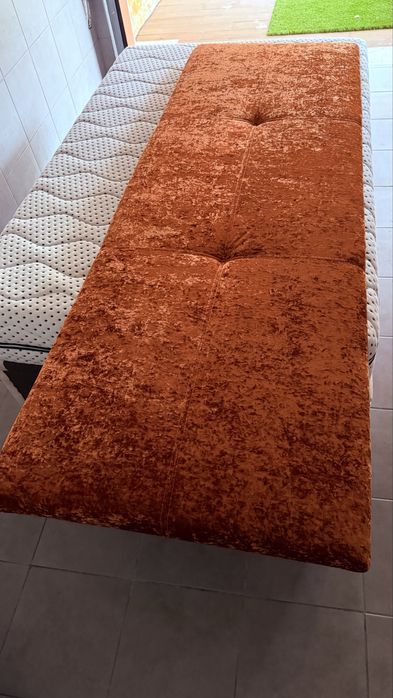 Conjunto Cama + Colchão + Cabeceira — Oportunidade