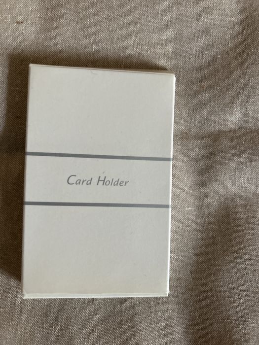 Caixa porta cartões