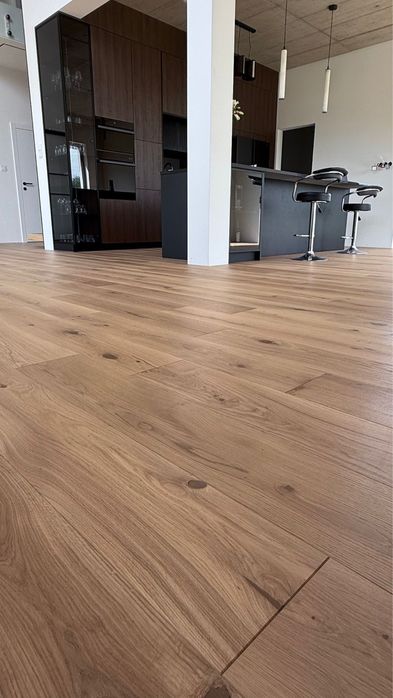 Deska Drewniana Dąb Rustic, 15x160x1080mm, 4f, Olej UVx2 Breslau