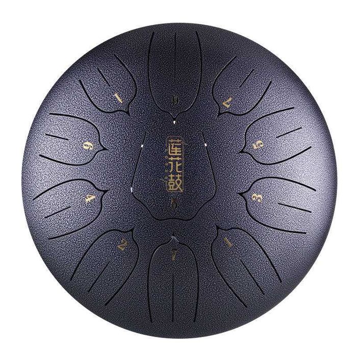 Lotus tongue drum 10" 11 ton Hluru-Huashu THL11-10 Meteorite