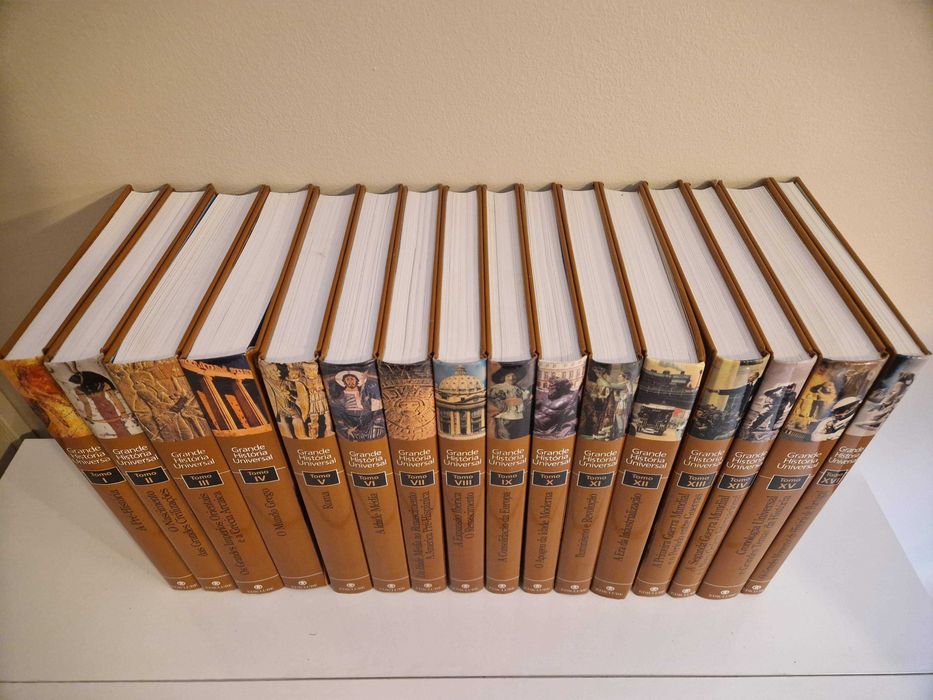 Coleção “Grande História Universal” – Edição Ediclube (16 volumes)