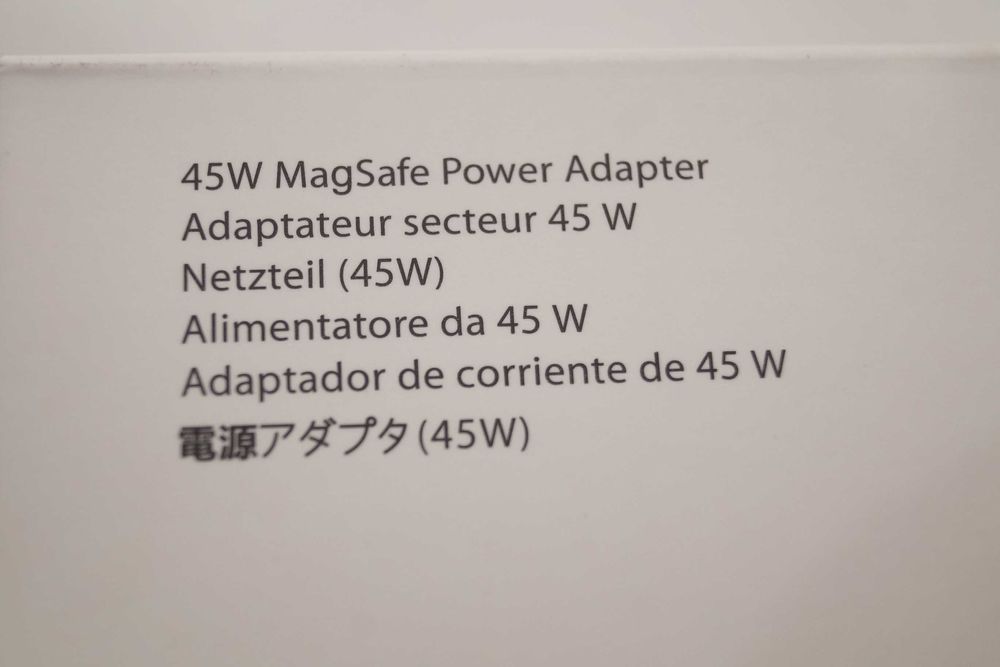 W182 Adapter zasilacz MagSafe 45W do Apple MacBook