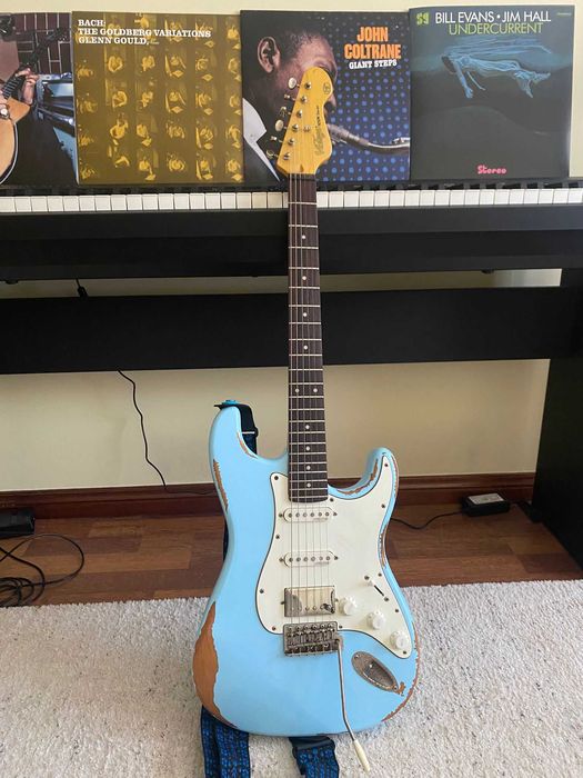 Guitarra Vintage V6 Icon HSS, Aged Gloss