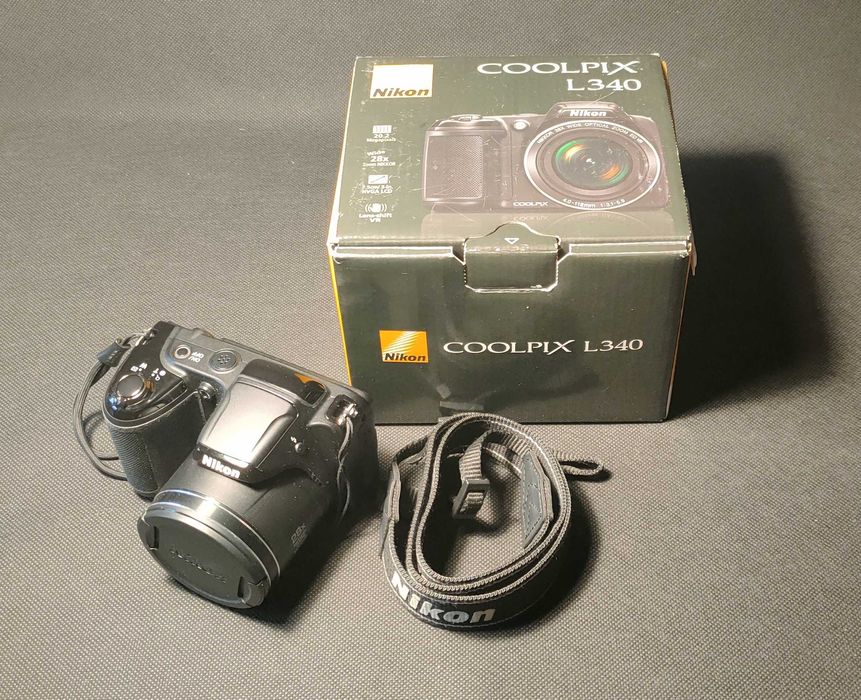 Aparat Nikon COOLPIX L340 - stan bdb