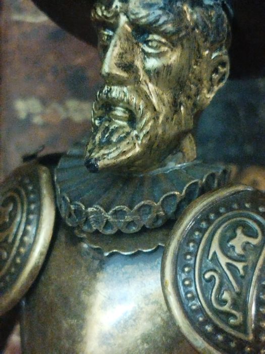 Estatueta antiga  Dom Quixote 27 cm