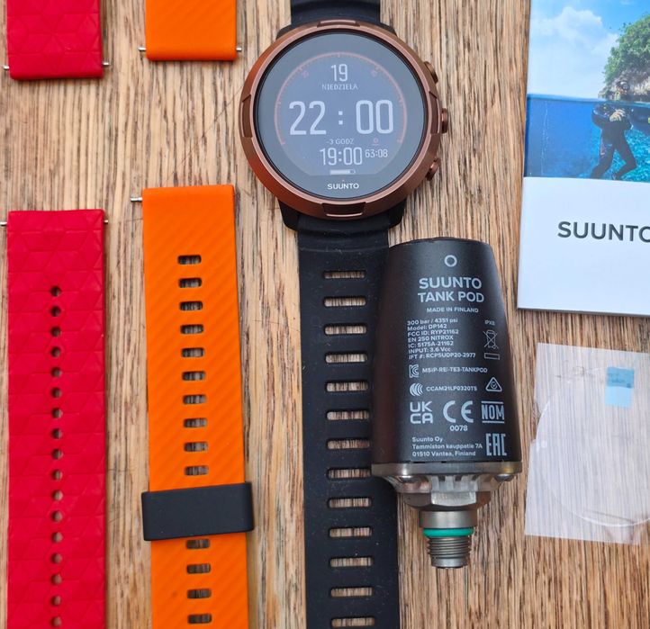 Komputer nurkowy Suunto D5 Copper + TANK POD