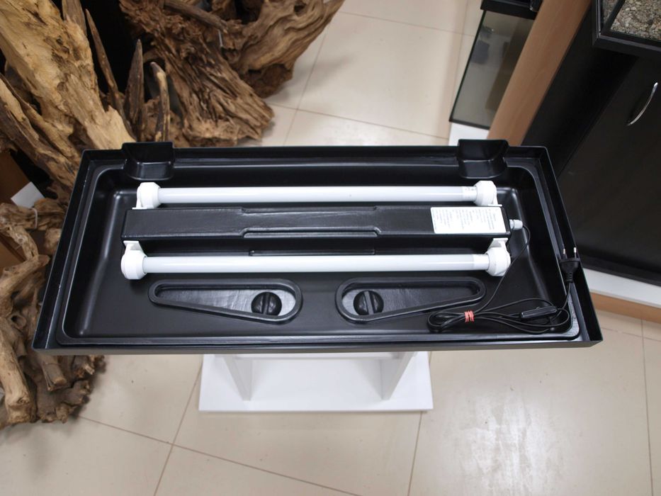 Pokrywa do akwarium prosta LED 80x35 T8 2x10W