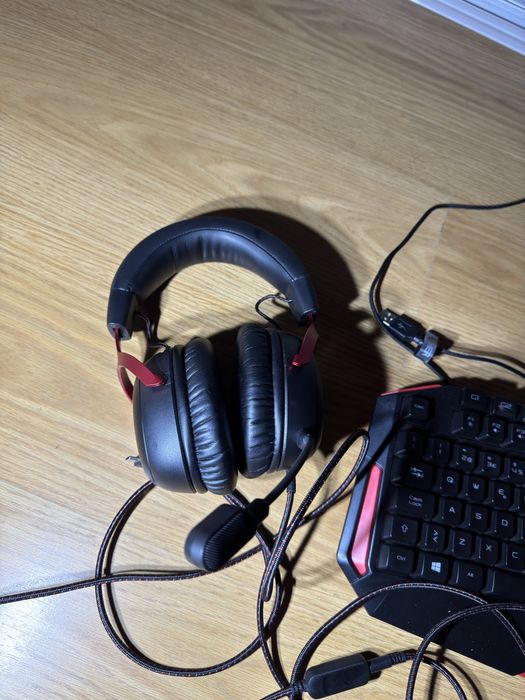 Kit teclado rato e headset