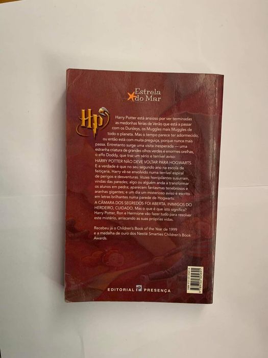 Livros Harry Potter do 1 ao 3