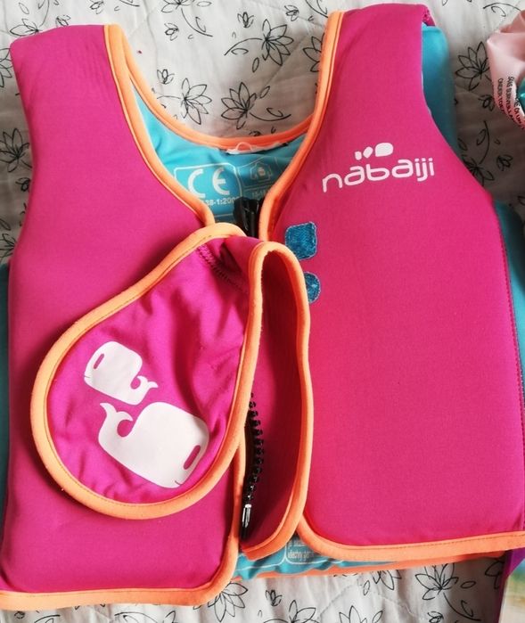 Nabaiji kamizelka ratunkowa kapok na basen, jezioro do 18kg koło ariel