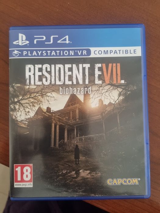 Reservado  jogo ps4  resident evil
