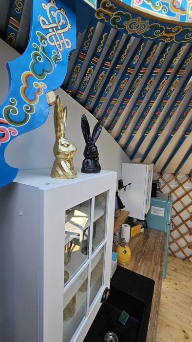 Domki letniskowe ZALEW SULEJOWSKI /JURTA/ Glamping - 5 os. Panieński, Komunia