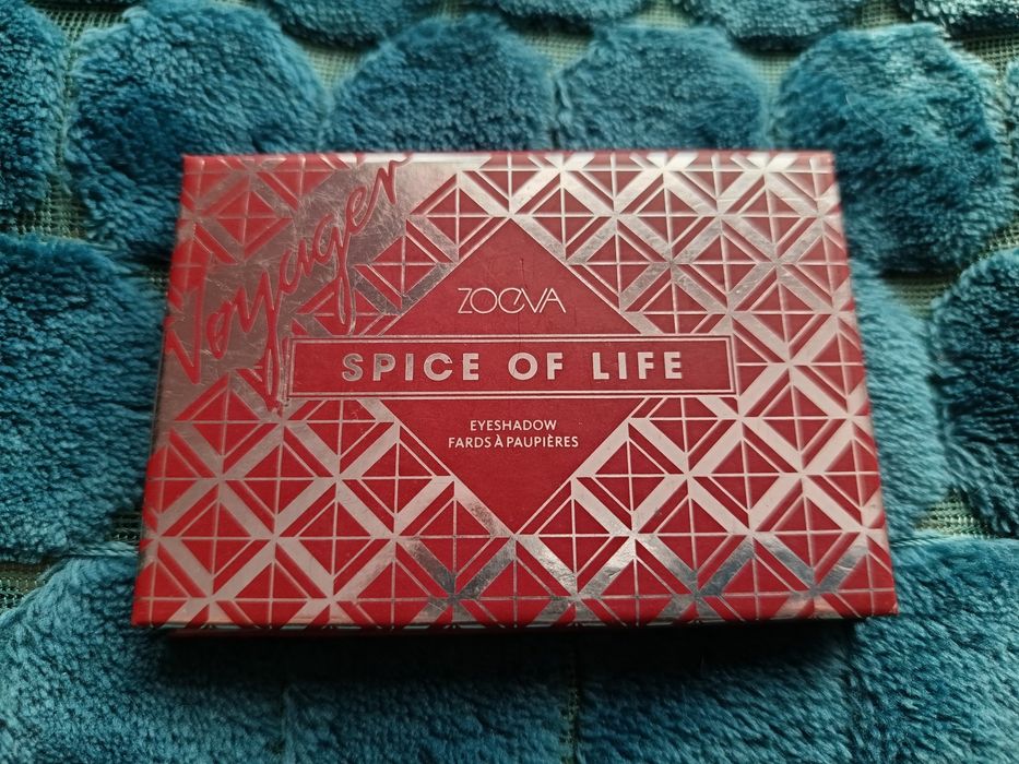 Mini paleta cieni do powiek Zoeva Spice of life kolory ziemi cegła