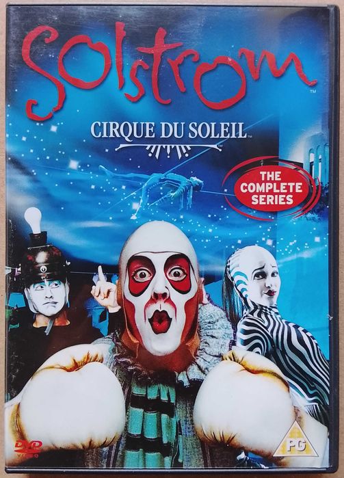 SOLSTROM Cirque du Soleil - The Complete Series DVD 5 Discos Circo