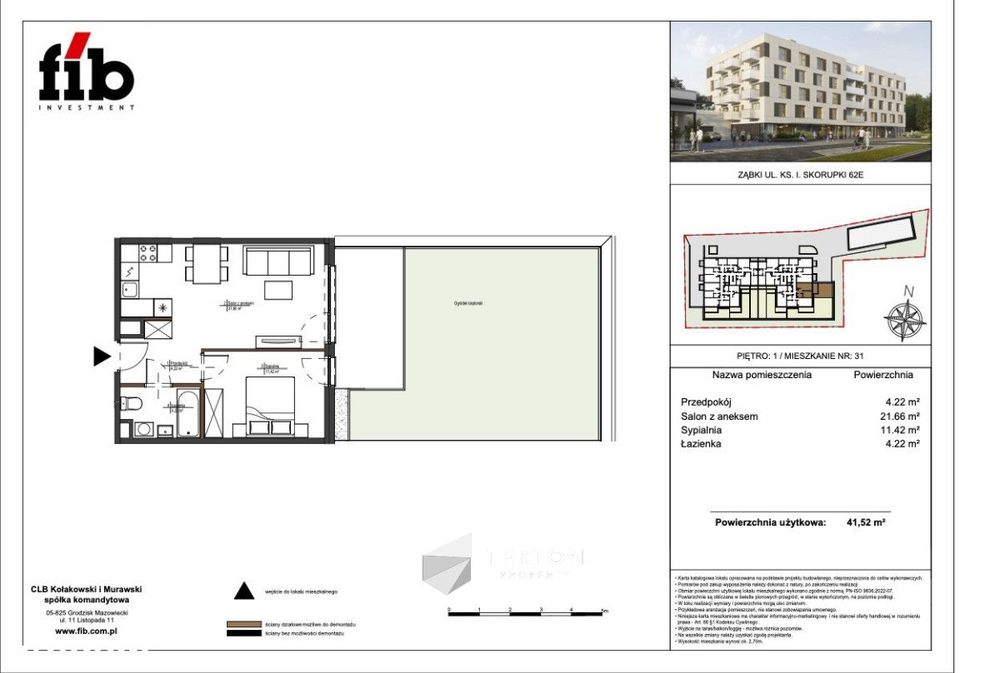 2 pokoje | Taras 56 m² | garaż | komórka - Widok 2