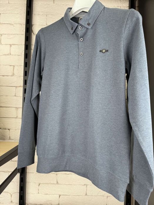 Кофта для хлопчика сіра темно-сіра