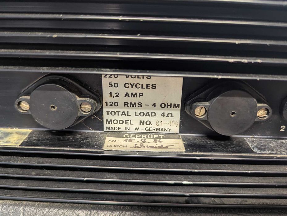 Гітарний підсилювач MS Hybrid-100.