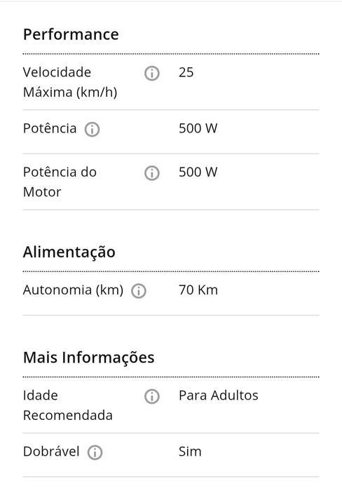 Trotinete Elétrica XIAOMI 4 Ultra