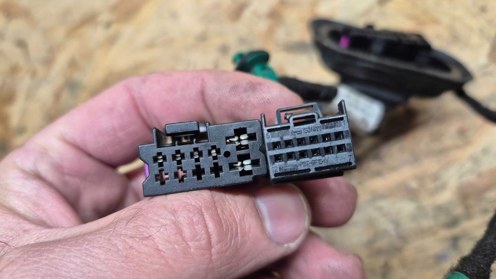 AUDI A4 B6/B7 (8E)-CABLAGEM ORIGINAL PORTA TRÁS DIR. e ESQ. EXCELENTE