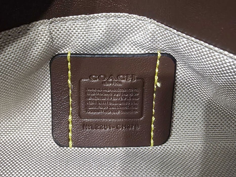 Torebka damska Coach CP150 Brązowa, coffee
