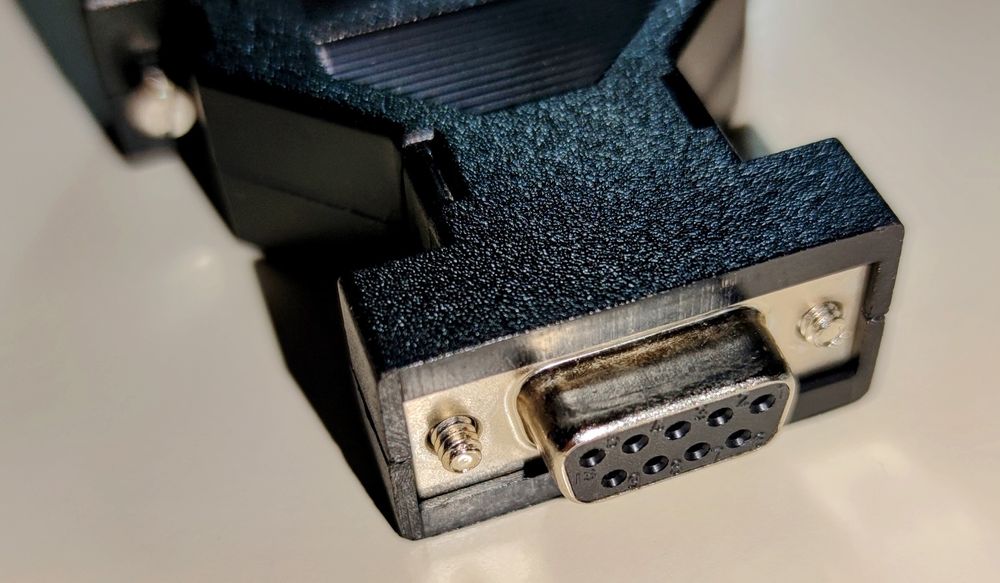 Adaptador DB9 Fêmea - DB25 Fêmea NOVO - REF 1445