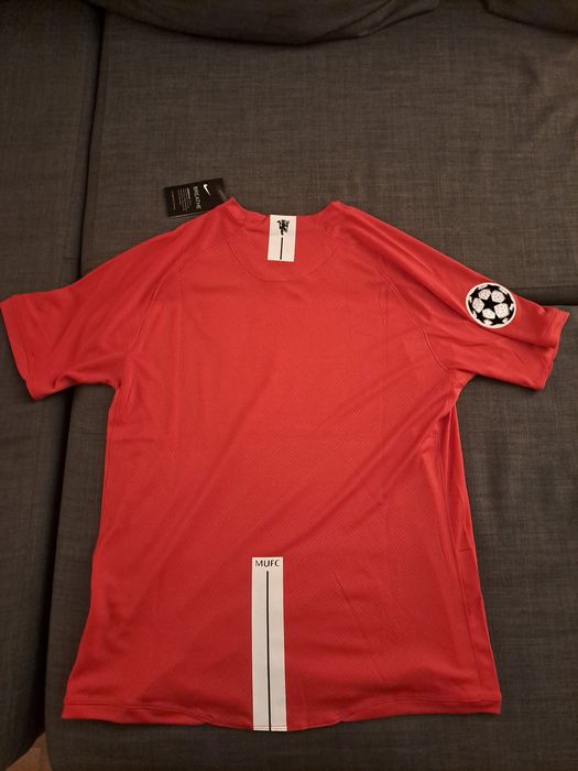 Camisola retro Manchester United 2007-08 Champions L