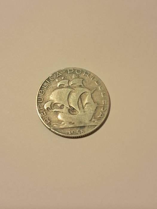 Moeda antiga portuguesa 2,50