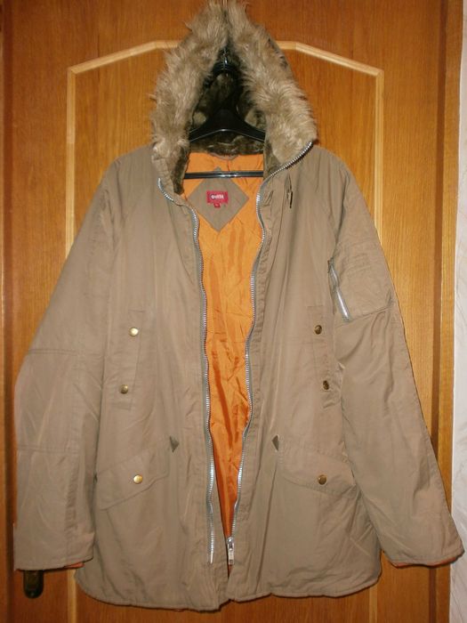 Куртка парка fishtail Cedar Wood, олива, разм. L, наш 54. ПОГ-62 см