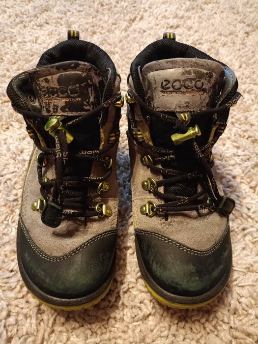 Skórzane buty Ecco Gore-tex rozmiar 32