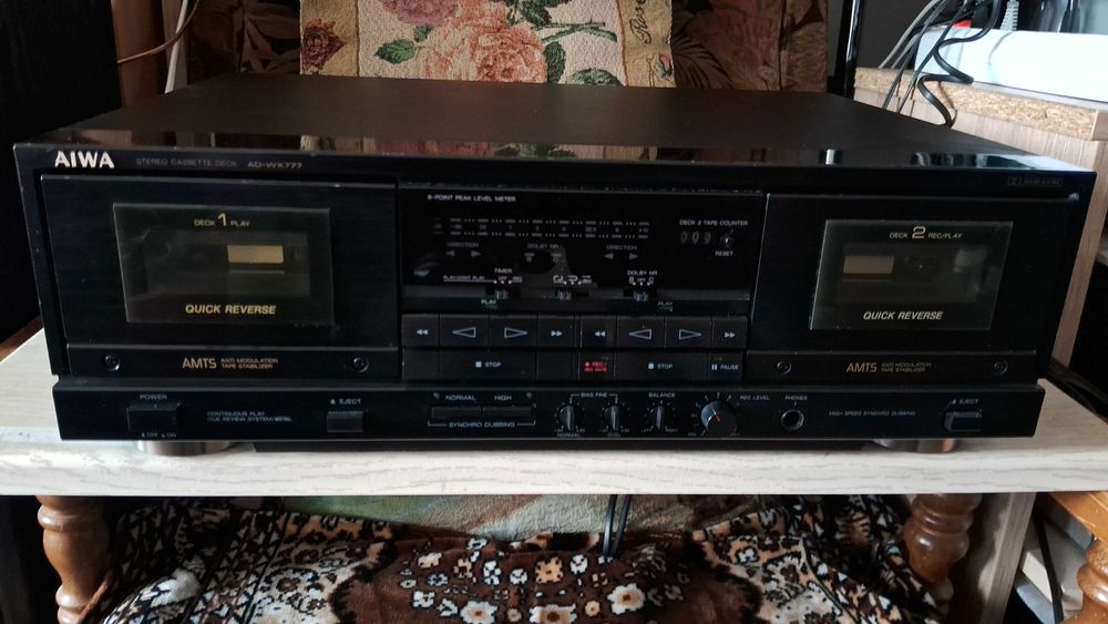 Aiwa AD-WX777 Double Cassette Deck
