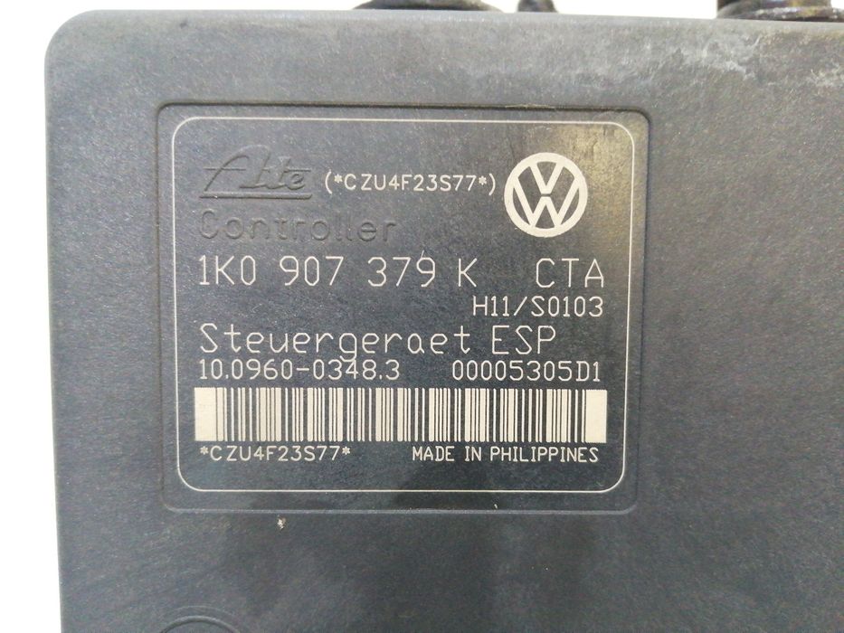 Abs - volkswagen touran (1t1, 1t2) | 03 - 10