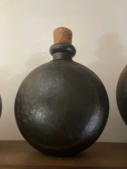 4 Ânforas de latão antigo