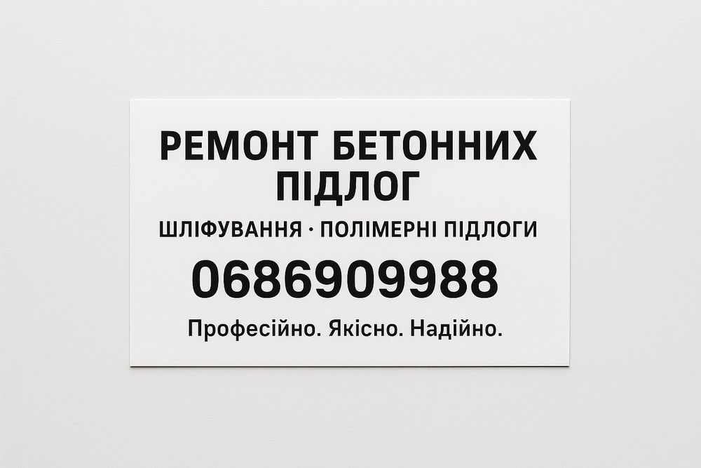 Ремонт бетонної підлоги, полімерна підлога ,шлифовка бетонного пола