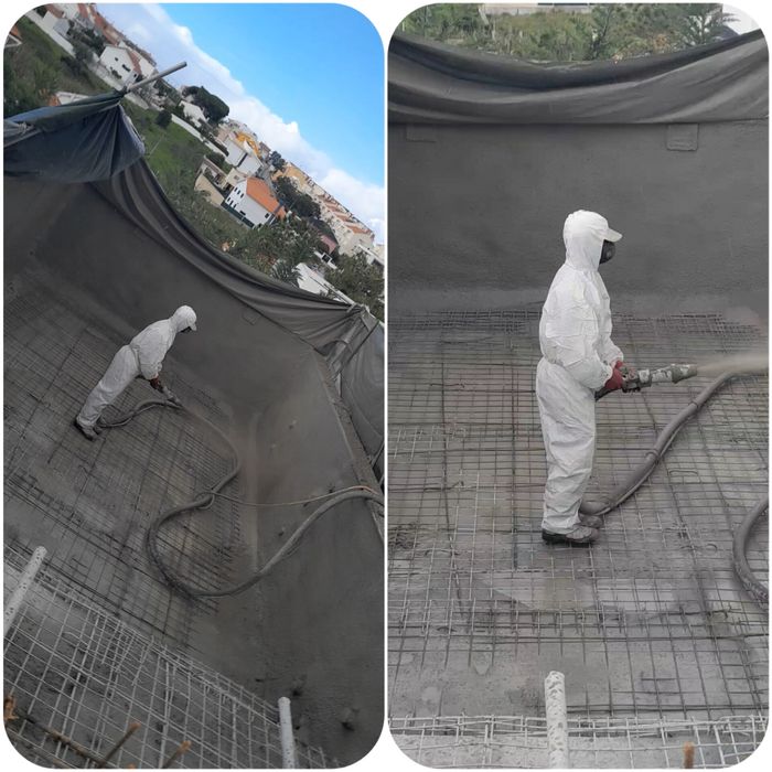 Construção de piscinas