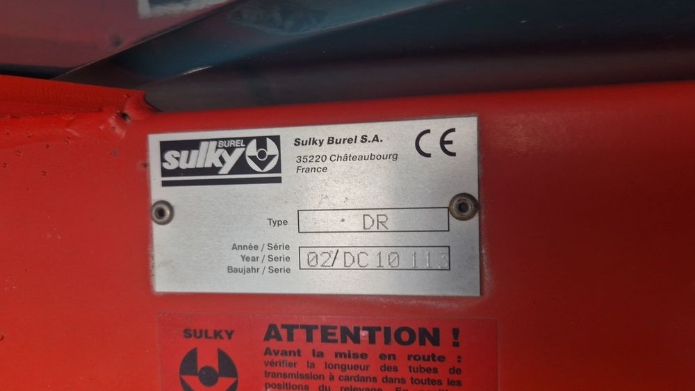 Rozsiewacz nawozu sulky dr polecam dwu talerzowy polecam 1000kg