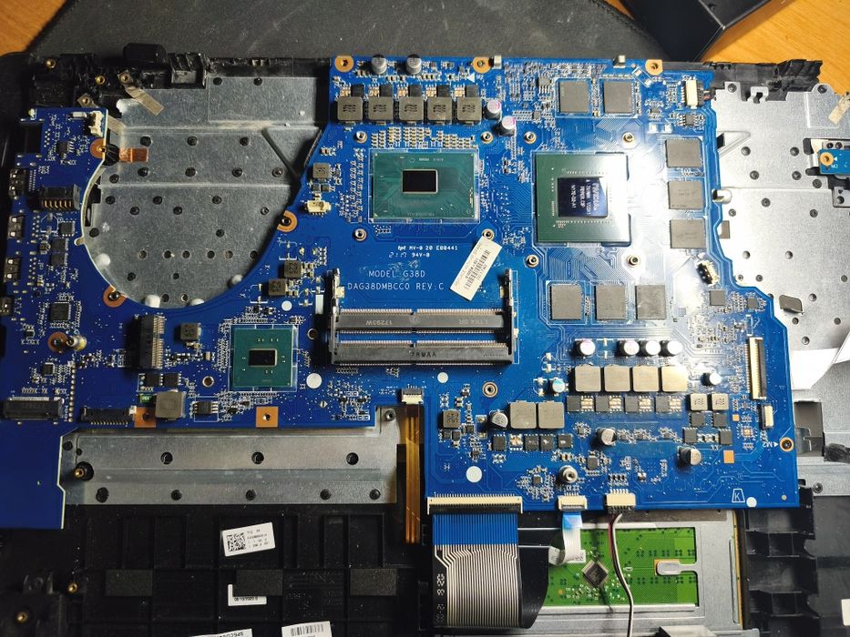 Płyta główna z HP Omen | Intel Core i7-7700HQ|NVIDIAGTX1070 6GB