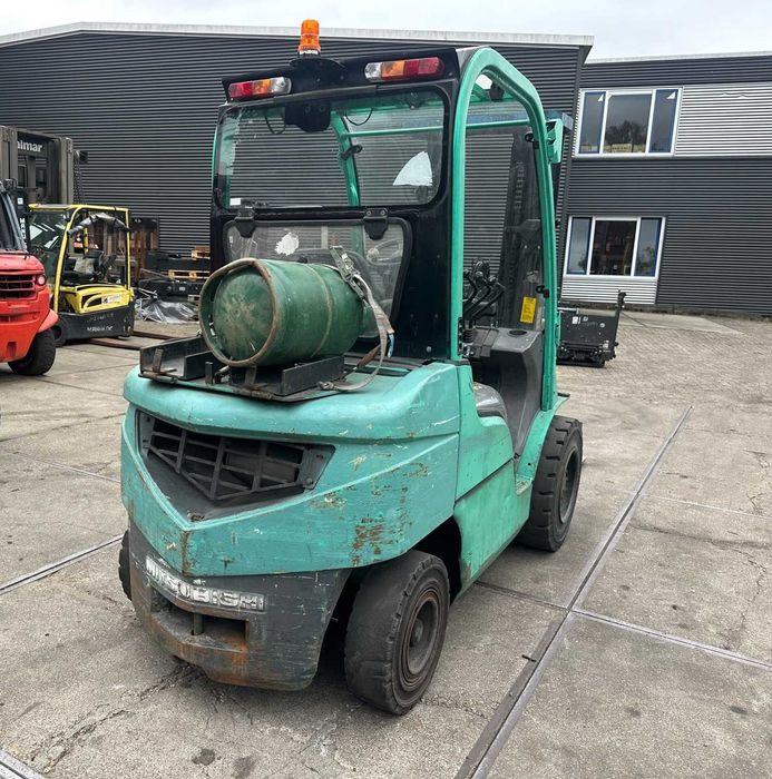 Wózek widłowy Mitsubishi FG30N, 3t, LPG, 2007r,Triplex 4,7m,pozycjoner