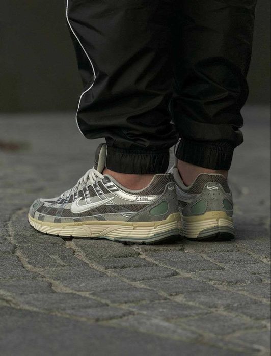 Кросівки Nike P-6000 Premium Grey Кроссовки Найк Сірі Взуття Обувь ТОП