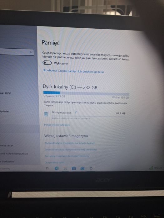 Laptop acer acer