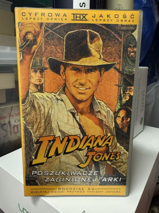 Indiana Jones vhs 3 części