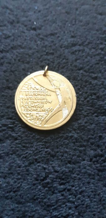 medal Regionalna Spartakiada pracowników przemysłu budowlanego